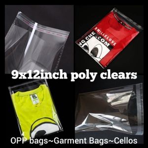 Poly clears 9×12in (30ct)